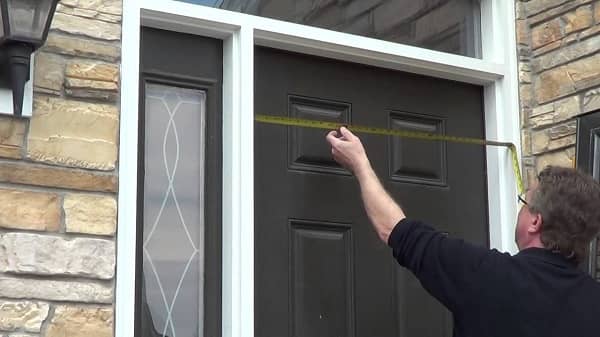 How to measure for a storm door