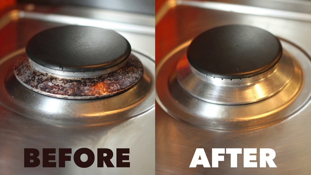 How to Clean Aluminum Gas Burners
