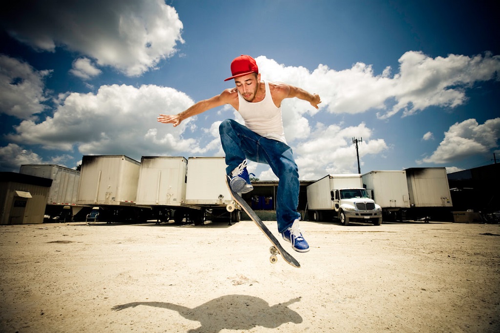 How Does a Skateboard Jump Up