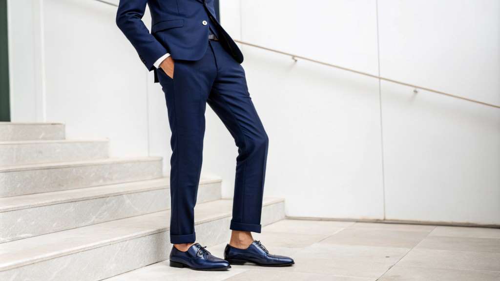 Matching Shoes with Your Navy Suit