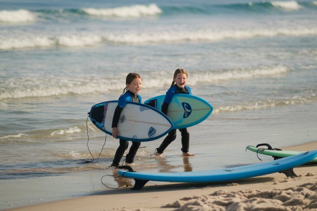 What is the best surfboard size for a beginner child?