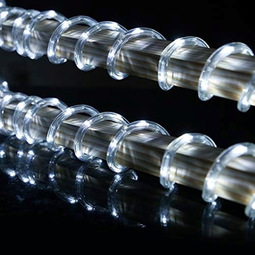 Indoor room decorated with DINGFU waterproof LED rope lights