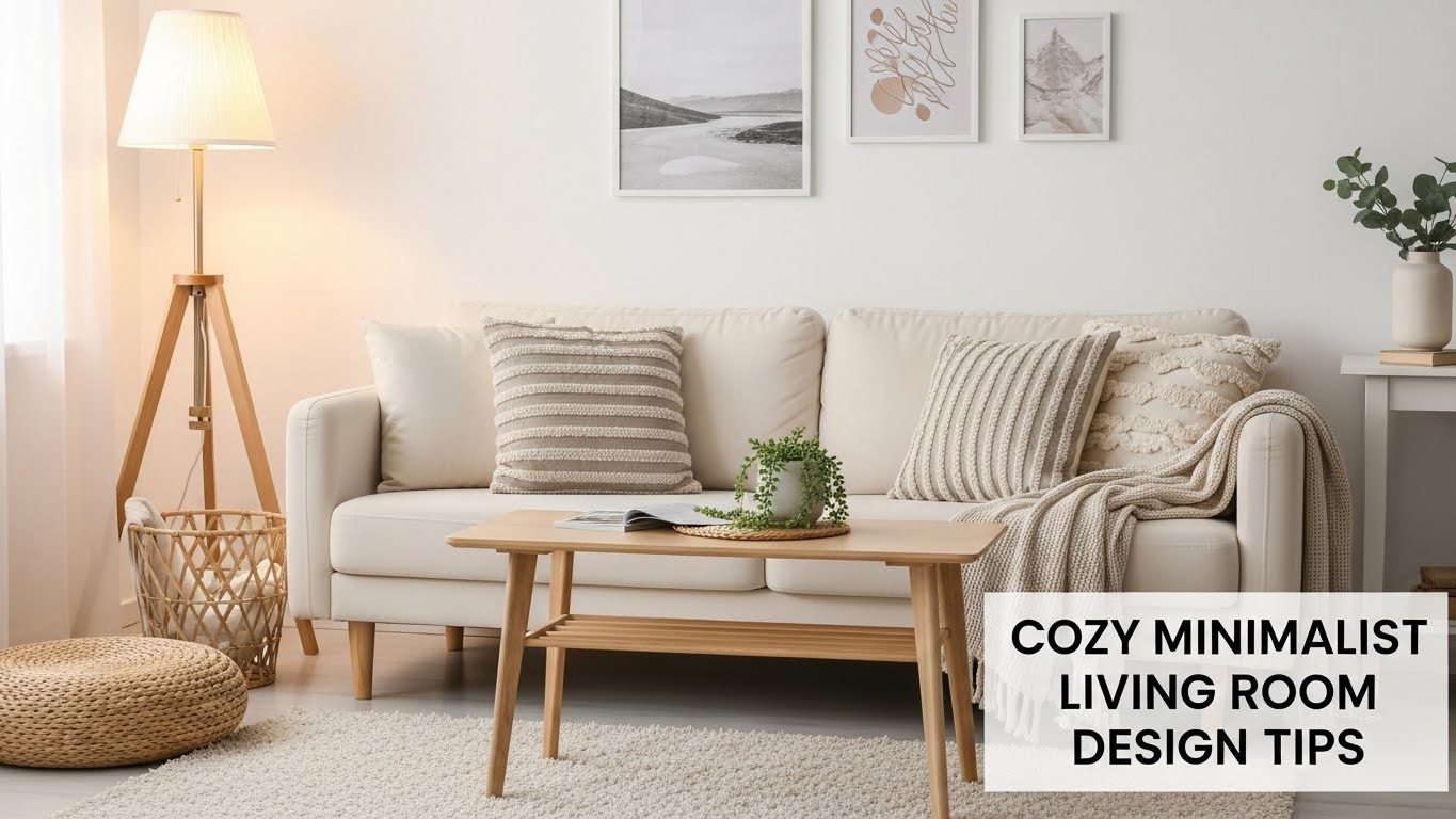 Cozy Minimalist Living Room Design Tips - Flip Collective